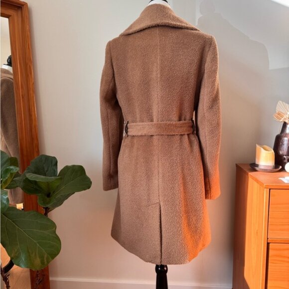 Women's DKNY Wool Coat - Picture 3 of 13